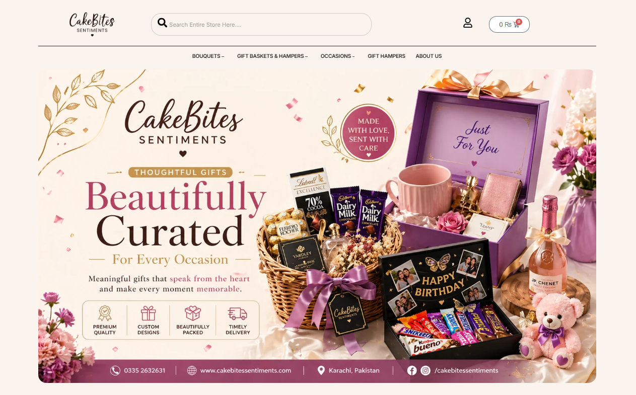 CakeBites Sentiments preview